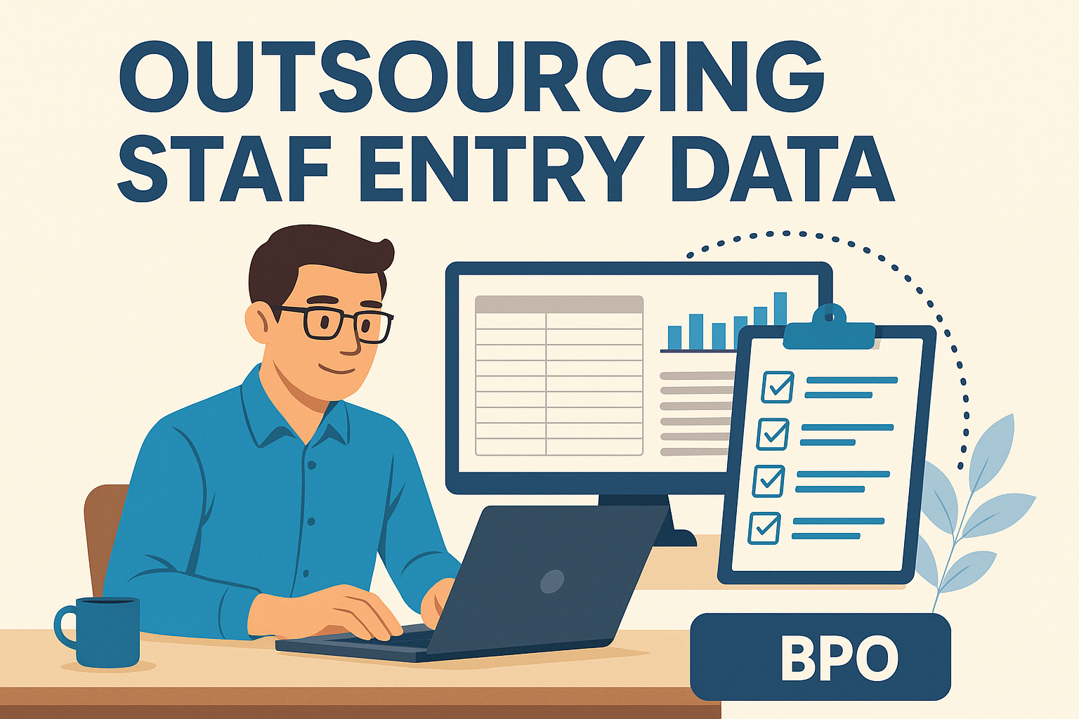 outsourcing staff entry data