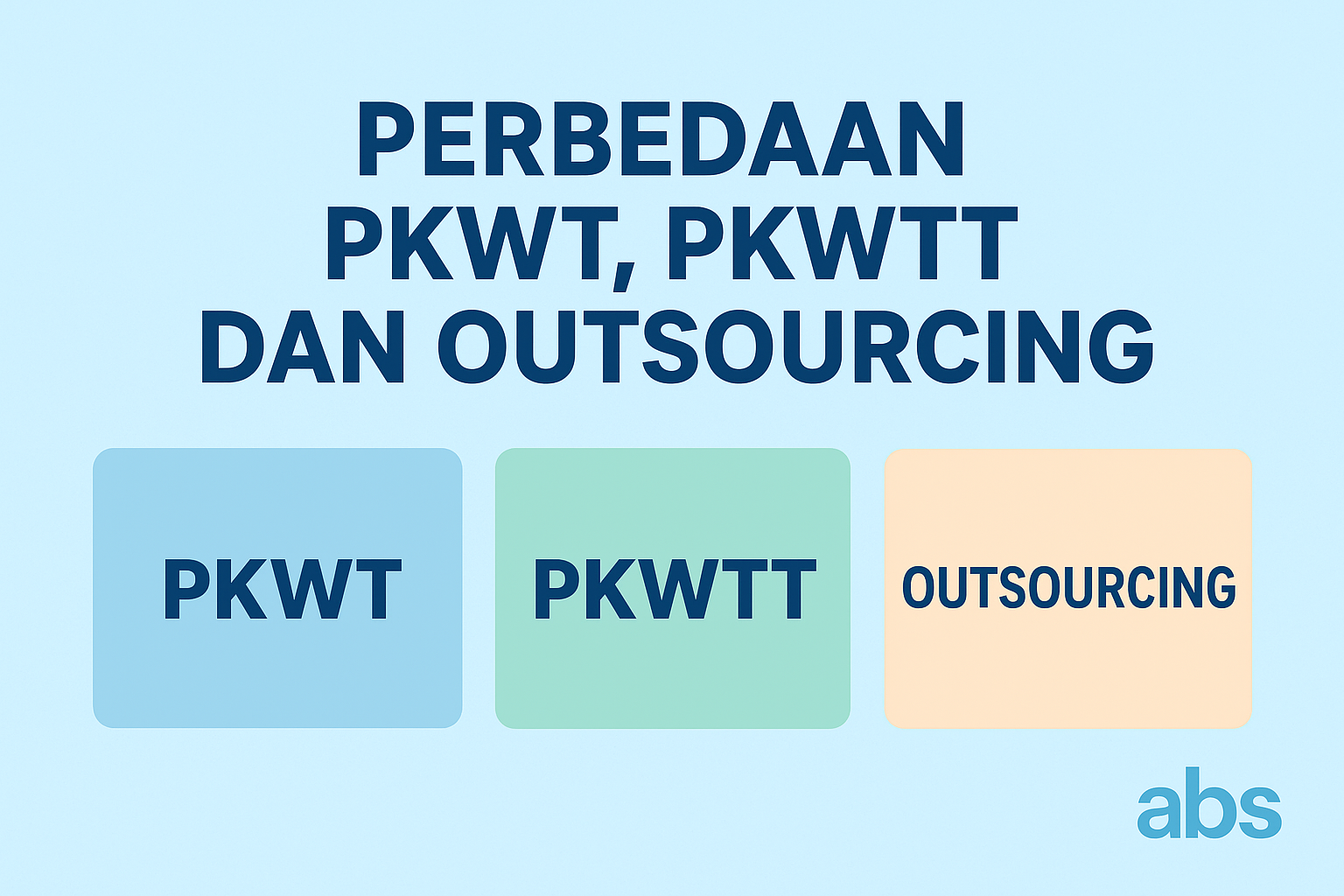 pkwt, pkwtt, outsourcing